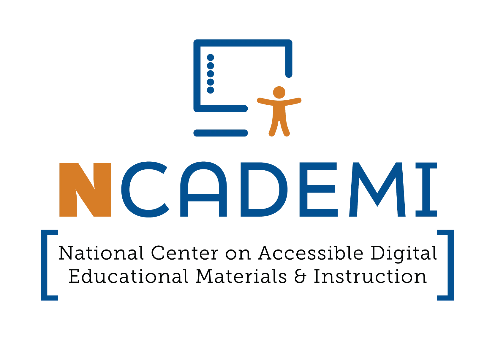 NCADEMI logo: National Center on Accessible Digital Educational Materials and Instruction.